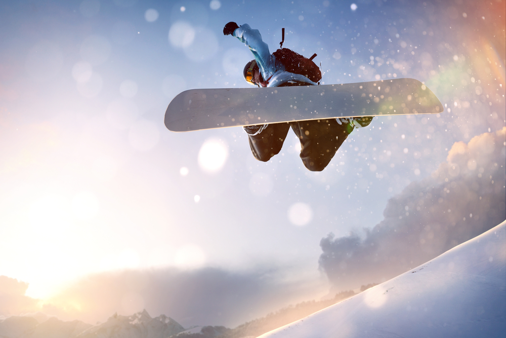 snowboard backe sport